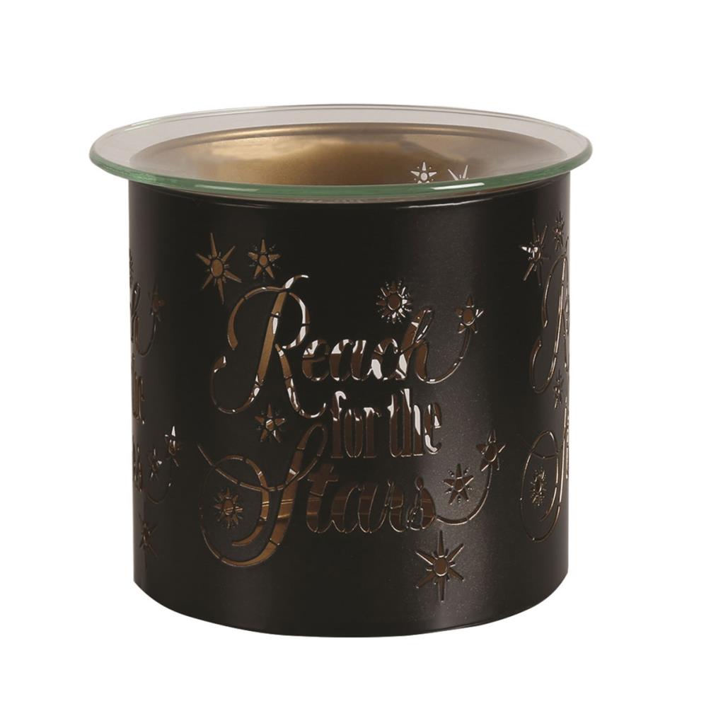 Aroma Black & Gold Reach for the Stars Jar Sleeve & Wax Melt Warmer Extra Image 1